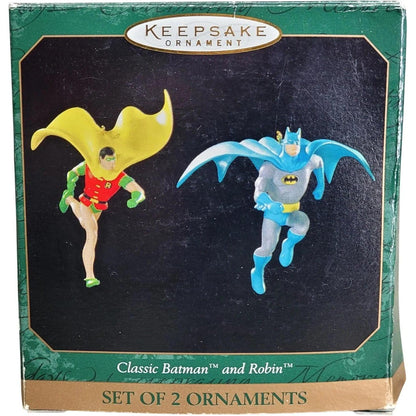 1998 Classic Batman and Robin Hallmark Ornament (Super Heroes) QXM4659