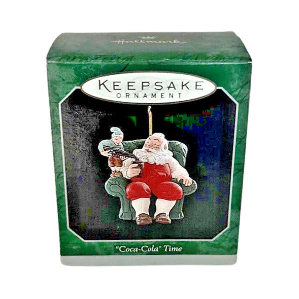 1998 "Coca-Coca" Time Hallmark Ornament (Coca-Cola) QXM4296