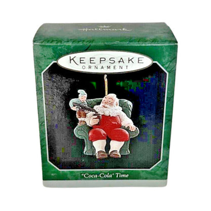 1998 "Coca-Coca" Time Hallmark Ornament (Coca-Cola) QXM4296
