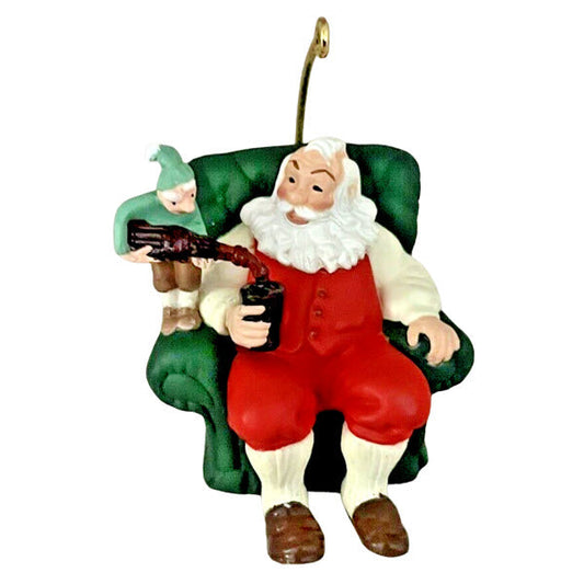 1998 "Coca-Coca" Time Hallmark Ornament (Coca-Cola) QXM4296
