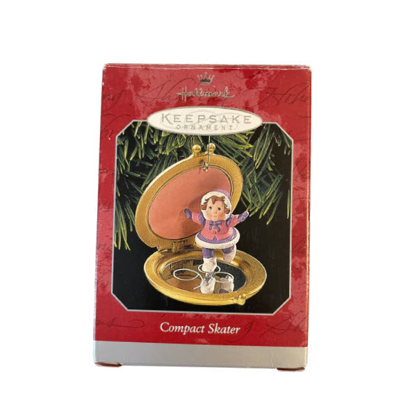 1998 Compact Skater Hallmark Ornament (Skating) QX6766