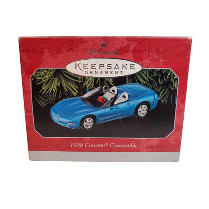 1998 Corvette Convertible Hallmark Ornament (Classic American Cars) QX6416