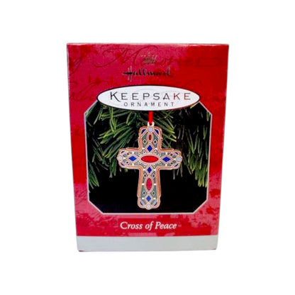 1998 Cross of Peace Hallmark Ornament (Cross) QX6856 Image2