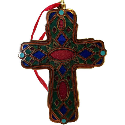 1998 Cross of Peace Hallmark Ornament (Cross) QX6856