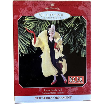1998 Cruella de Vil Hallmark Ornament (101 Dalmatians) QXD4063
