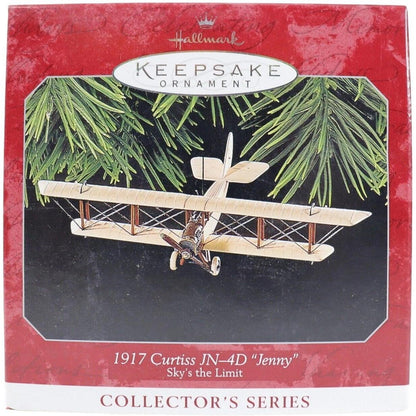 1998 Curtiss JN‑4D “Jenny” Hallmark Ornament (Sky's the Limit) QX6286