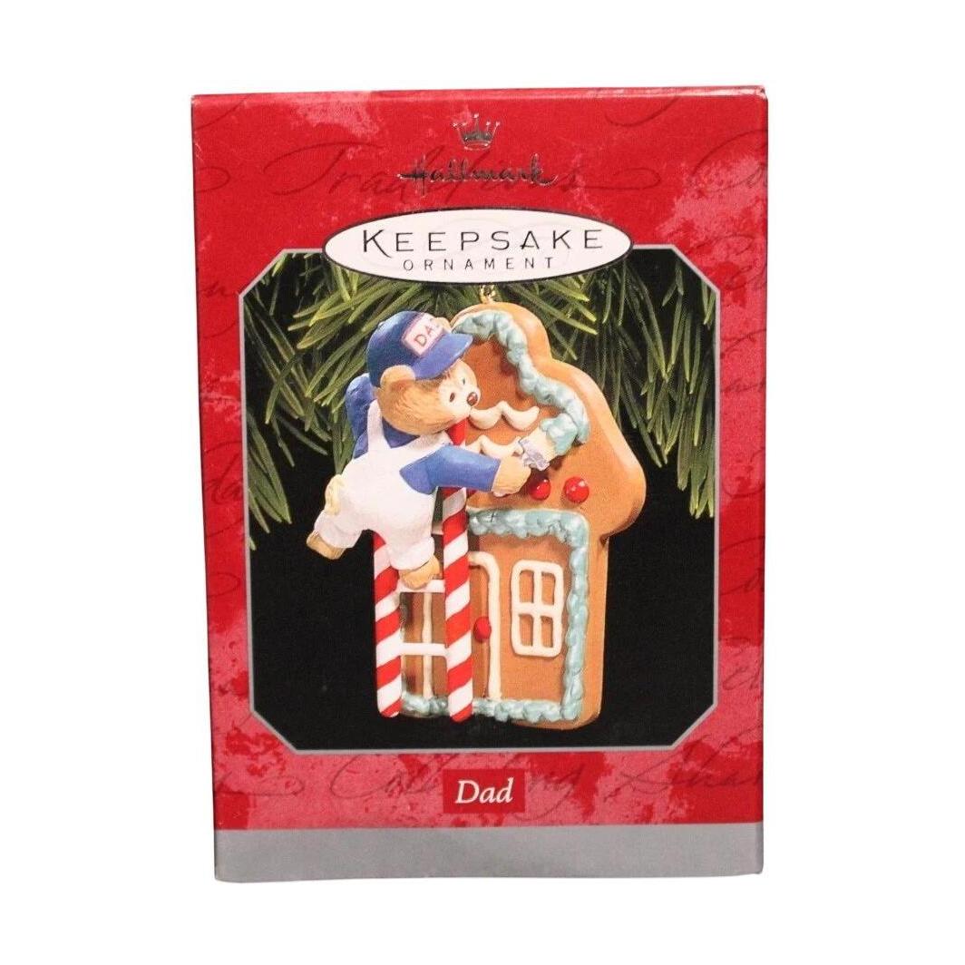1998 Dad Hallmark Ornament (Family) QX6663 Image2