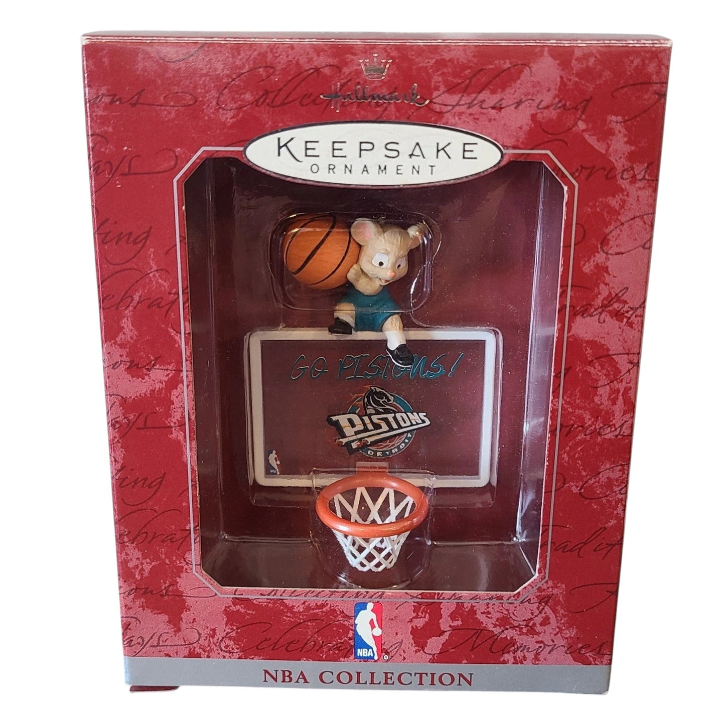 1998 Detroit Pistons Hallmark Ornament (NBA) QSR1043