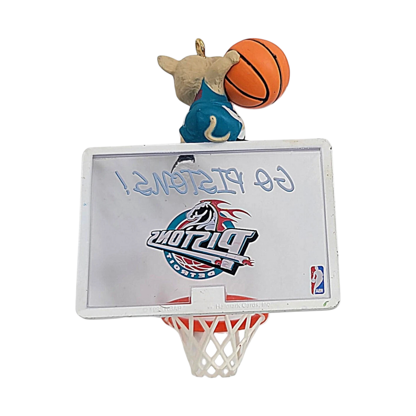 1998 Detroit Pistons Hallmark Ornament (NBA) QSR1043