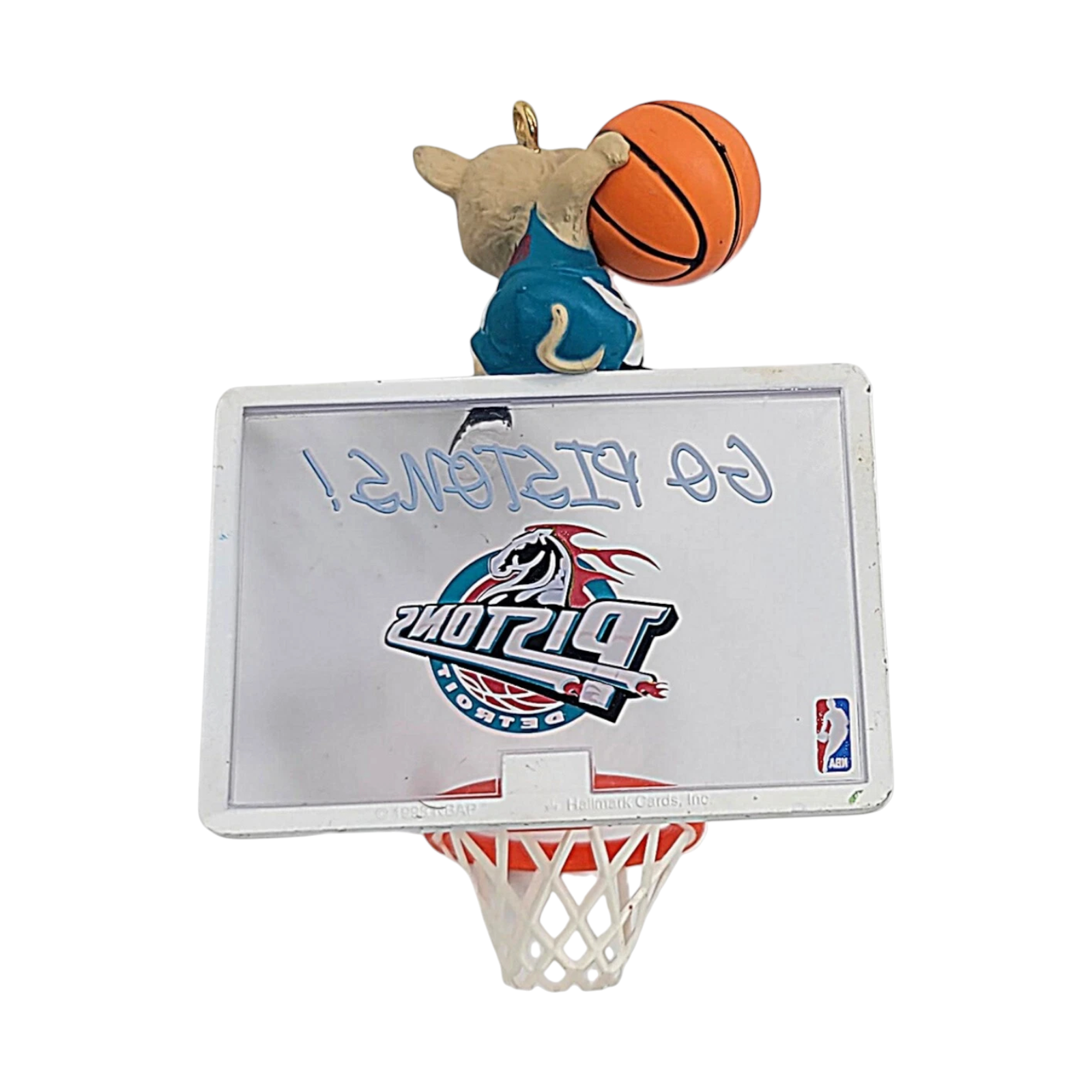 1998 Detroit Pistons Hallmark Ornament (NBA) QSR1043