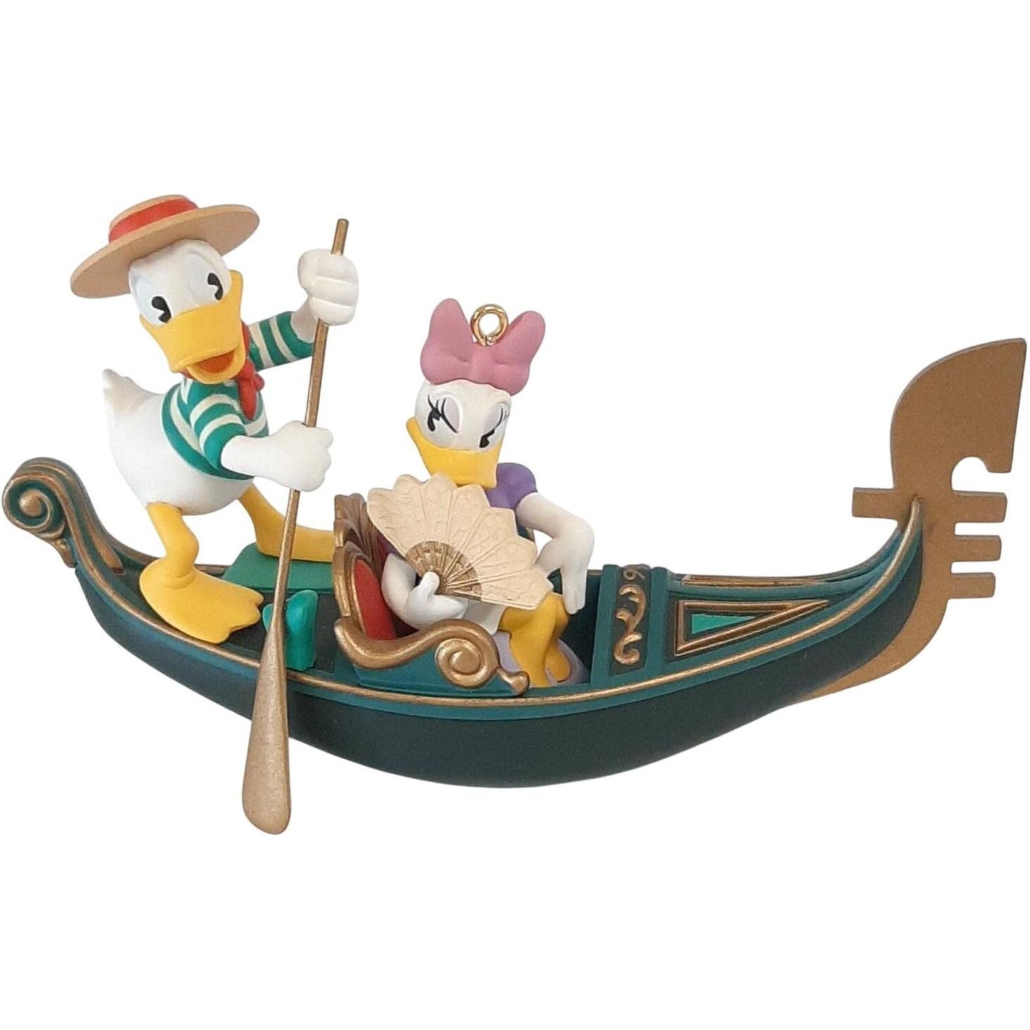 1998 Donald and Daisy in Venice Hallmark Ornament (Romantic Vacations) QXD4103