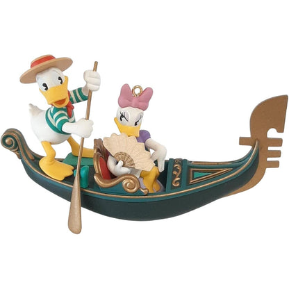 1998 Donald and Daisy in Venice Hallmark Ornament (Romantic Vacations) QXD4103
