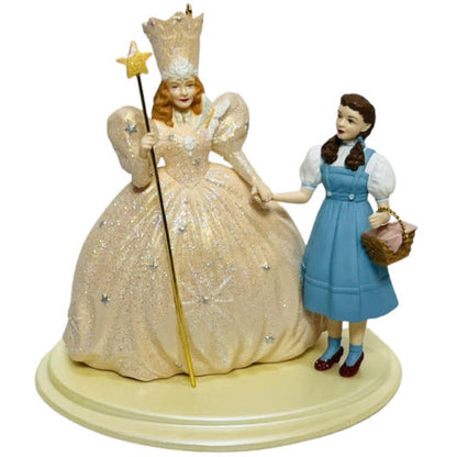 1998 Dorothy and Glinda, the Good Witch Hallmark Ornament (The Wizard of Oz) QX6509