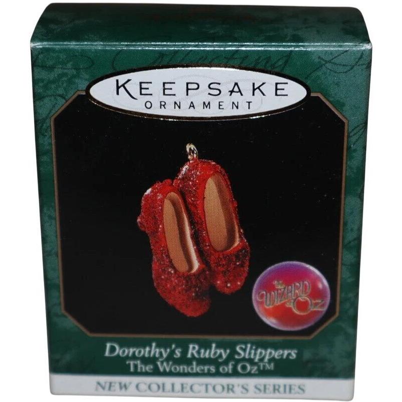 1998 Dorothy's Ruby Slippers Hallmark Ornament (The Wizard of Oz) QXM4599