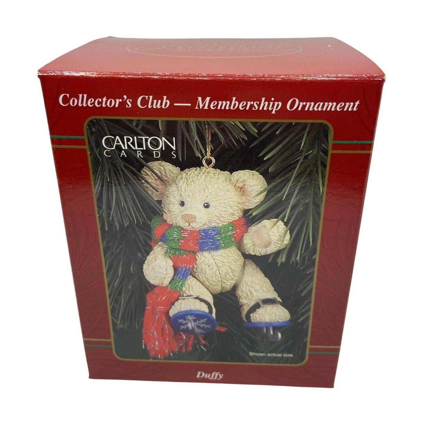 1998 Duffy Carlton Cards Ornaments (Teddy Bear) CXOR-220A Image2