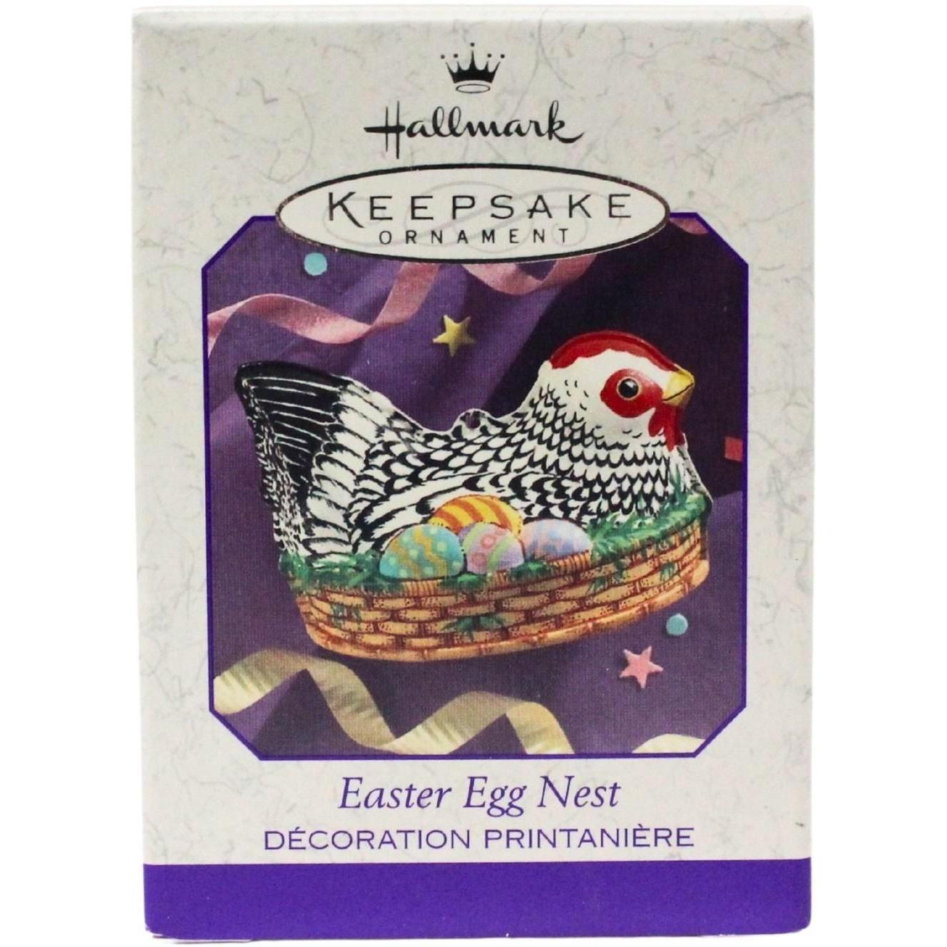 1998 Easter Egg Nest Hallmark Ornament (Easter) QEO8427