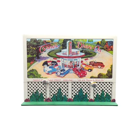 1998 Famous Food Sign (Kiddie Car Classics - Bill's Boards Series #2) Hallmark Ornament QHG3614 Image1