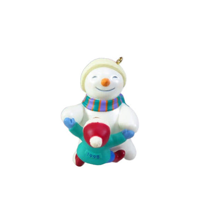1998 Fancy Footwork Hallmark Ornament (Snowmen) QX6536