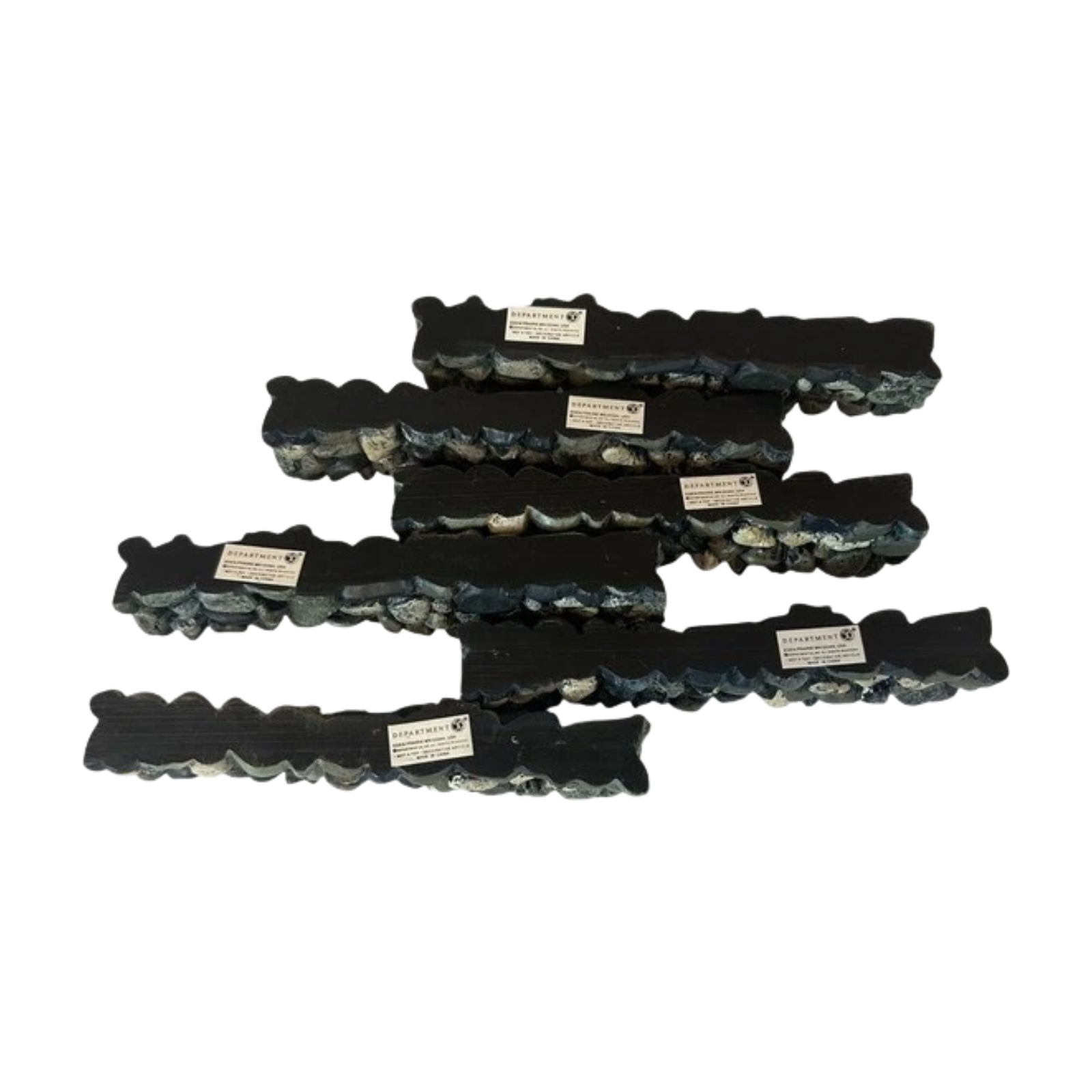 1998 “Fieldstone Wall Set of 6” – Department 56 Village Accessories, Item # 52717 Image4