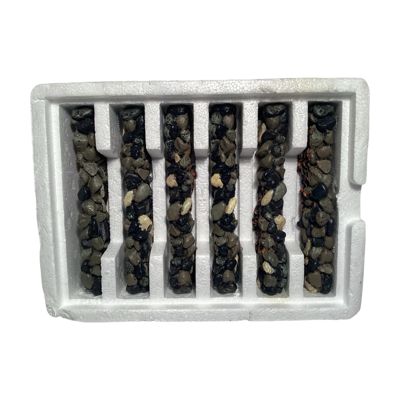 1998 “Fieldstone Wall Set of 6” – Department 56 Village Accessories, Item # 52717 Image5