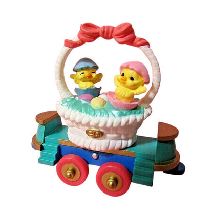 1998 Flatbed Car Hallmark Ornament (Cottontail Express) QEO8387