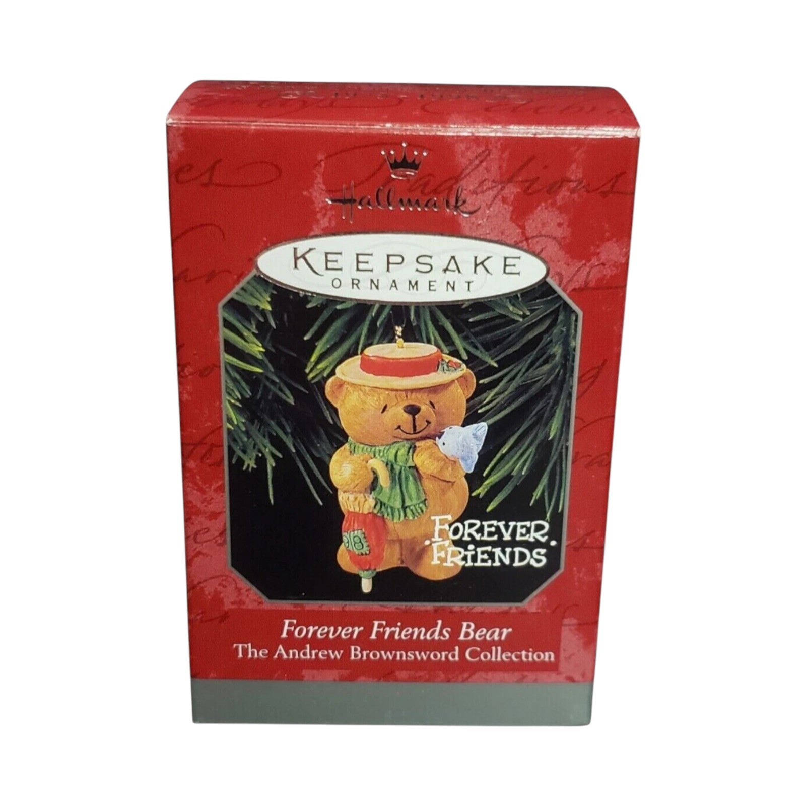 1998 Forver Friends Bear Hallmark Ornament (The Andrew Brownsword Collection) QX6303 Image2
