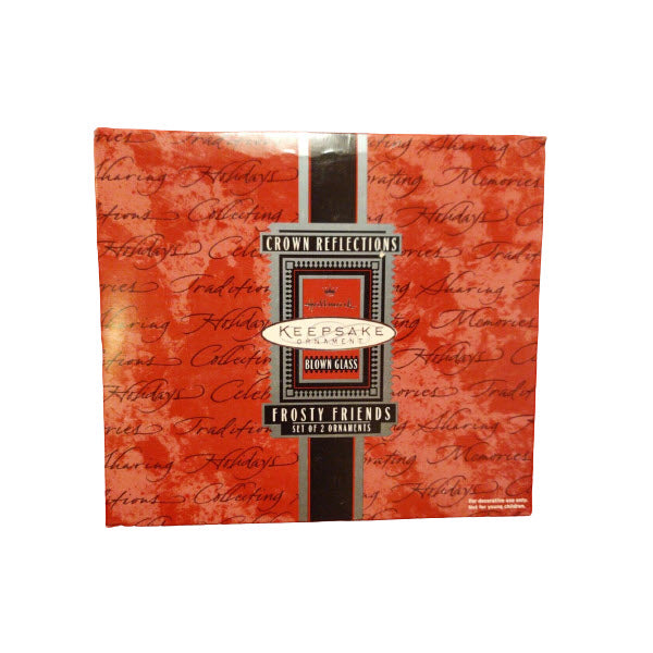 1998 Frosty Friends Hallmark Ornament (Blown Glass) QBG6907