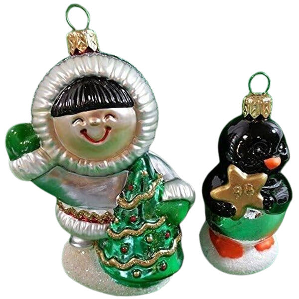 1998 Frosty Friends Hallmark Ornament (Blown Glass) QBG6907