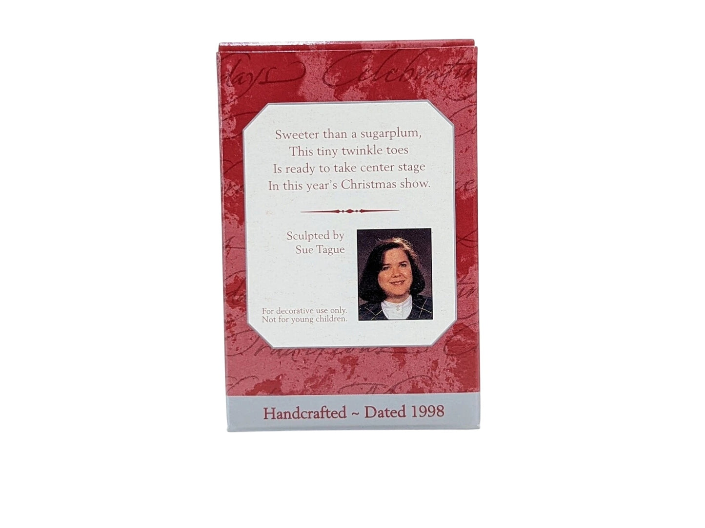 1998 FutureBallerina Hallmark Ornament (Ballet) QX6756