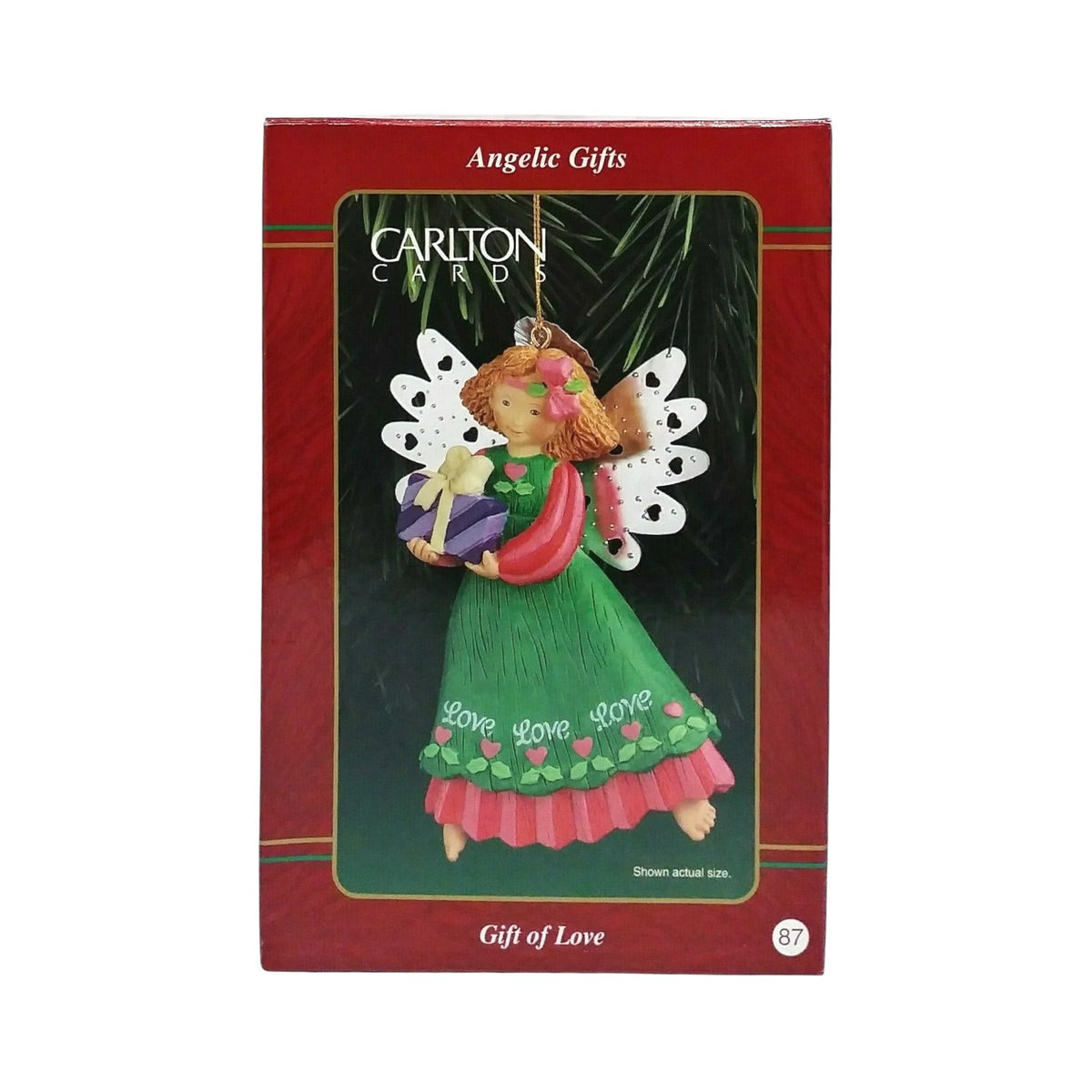 1998 Gift of Love Carlton Cards Ornaments (Angels) CXOR-102Y Image2