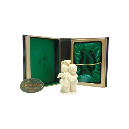 1998 Give Someone A Hug Miniature O Snowbabies 56.68905 Department 56 56.68905 Image3