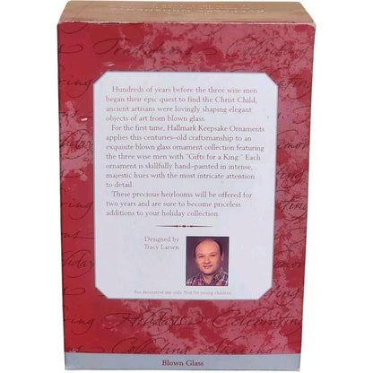 1998 Gold Hallmark Ornament (Gifts for a King) QBG6836