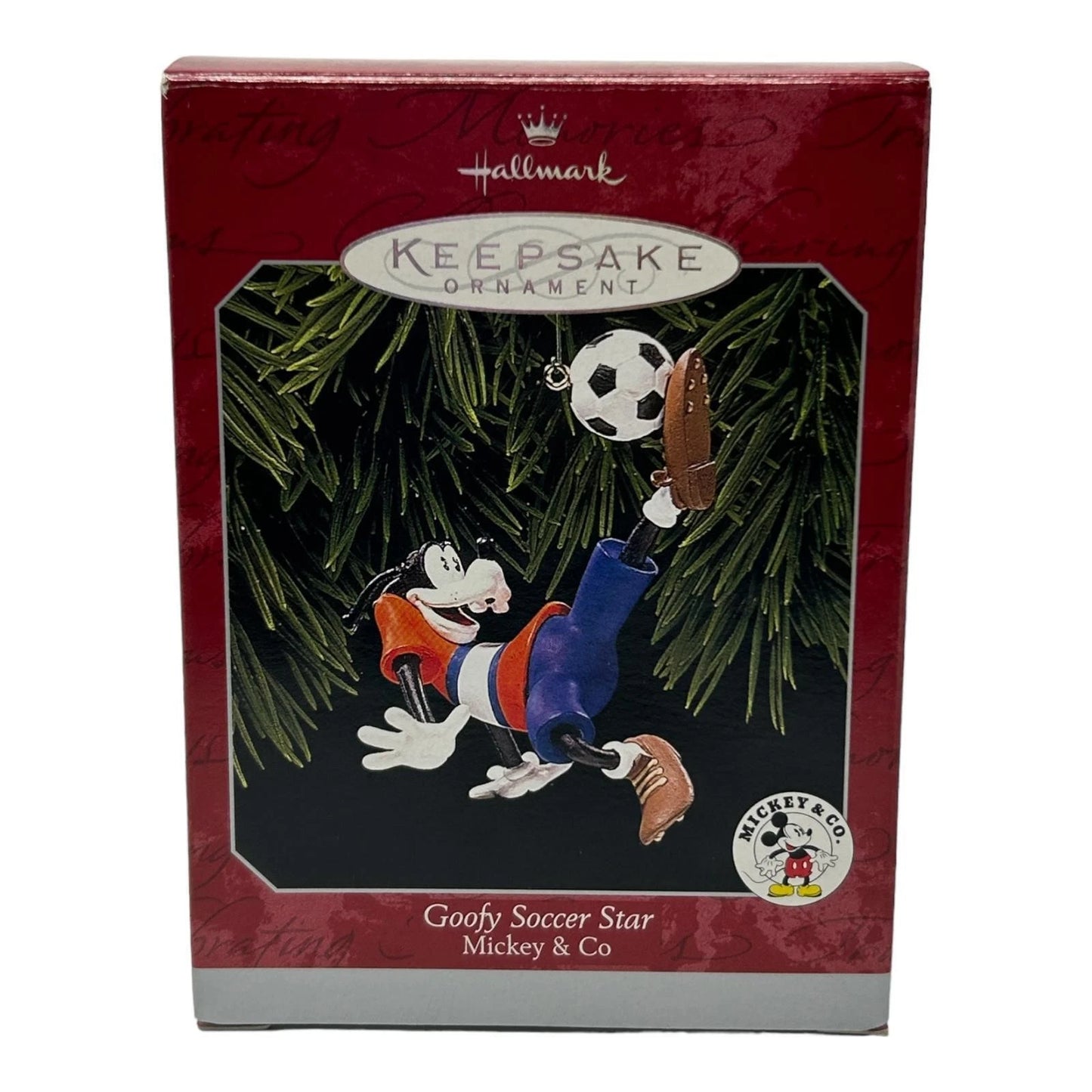 1998 Goofy Soccer Star Hallmark Ornament (Mickey & Co) QXD4123
