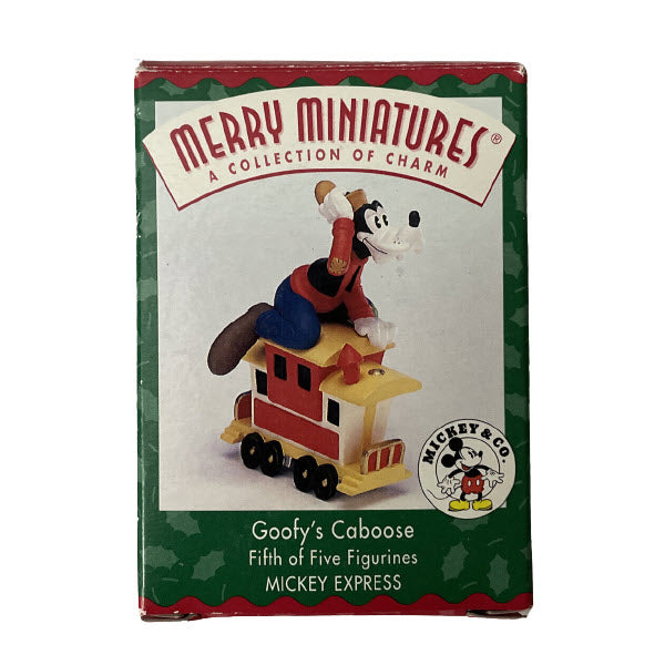 1998 Goofy's Caboose Hallmark Ornament (Mickey Express) QRP8516