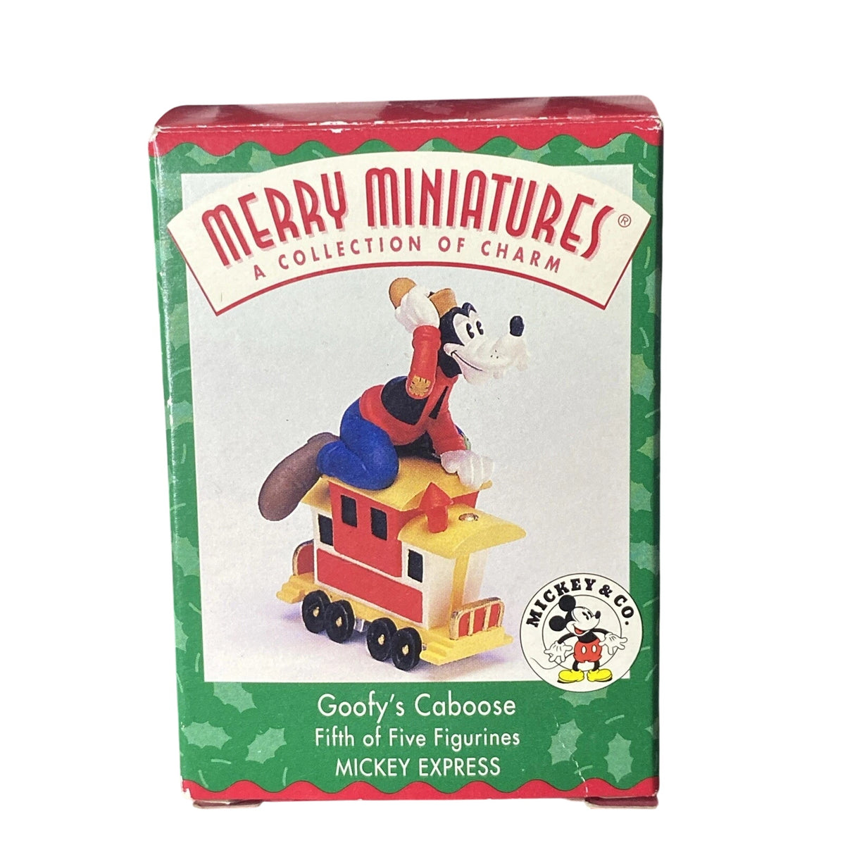 1998 Goofy's Caboose Hallmark Ornament (Mickey Express) QRP8516 Image2