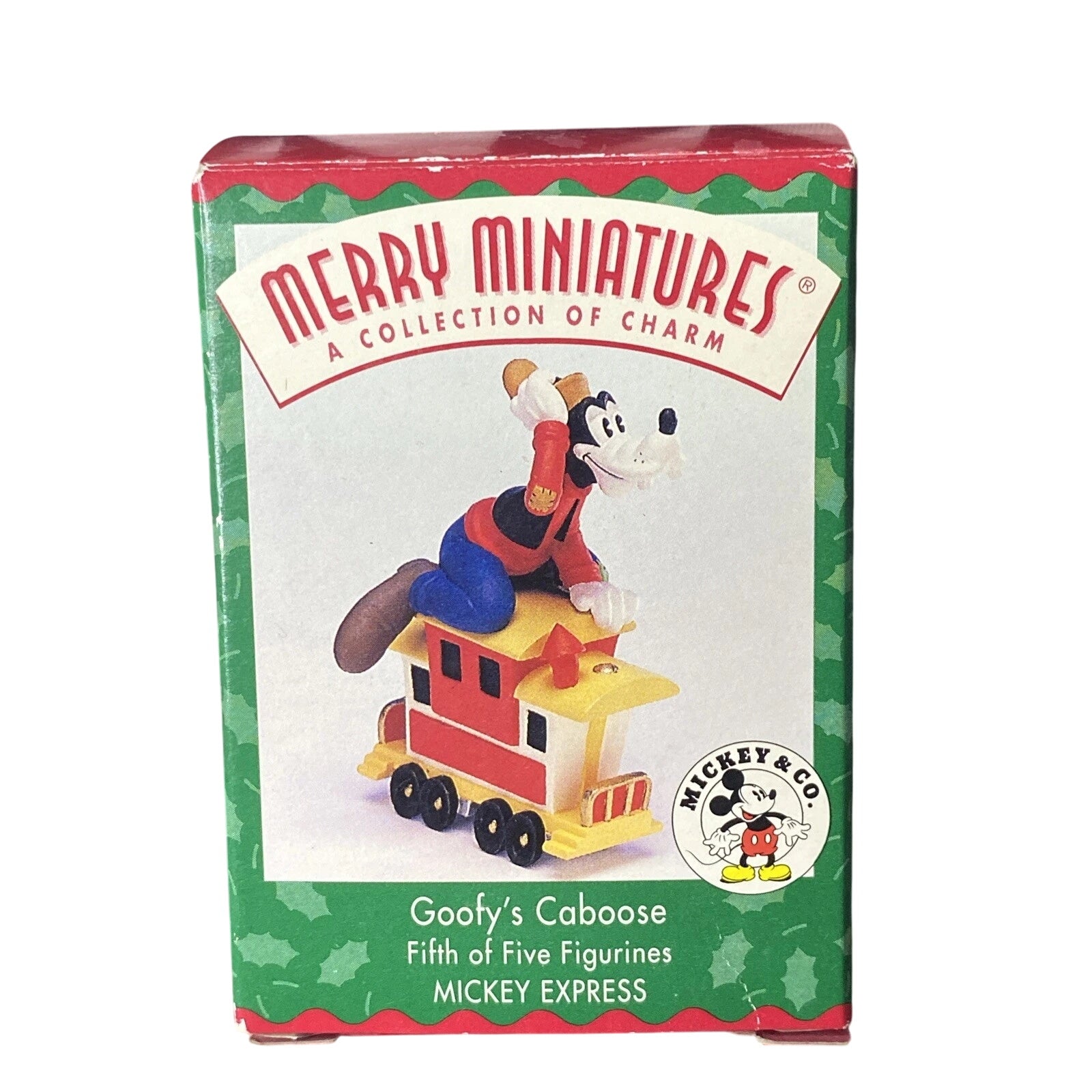 1998 Goofy's Caboose Hallmark Ornament (Mickey Express) QRP8516 Image2