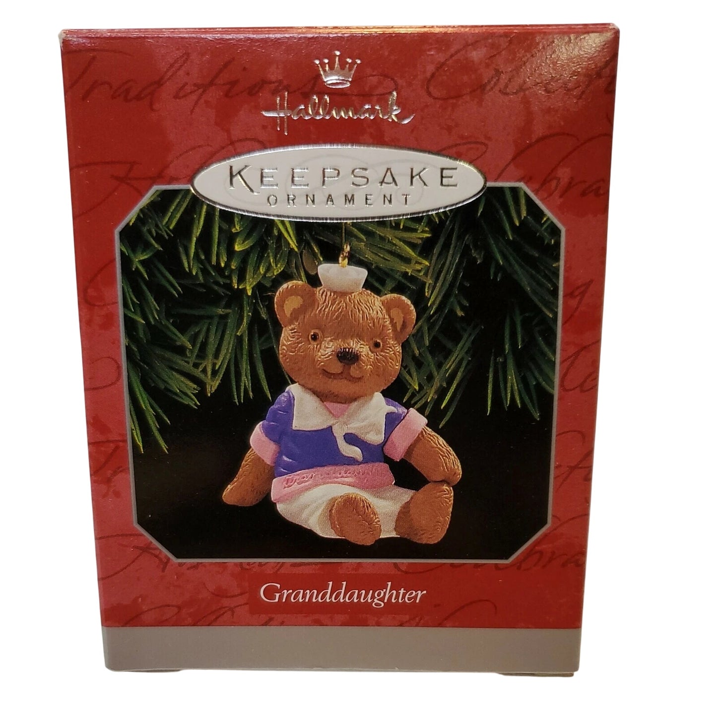 1998 GrandDaughter Hallmark Ornament (Family) QX6683 Image2