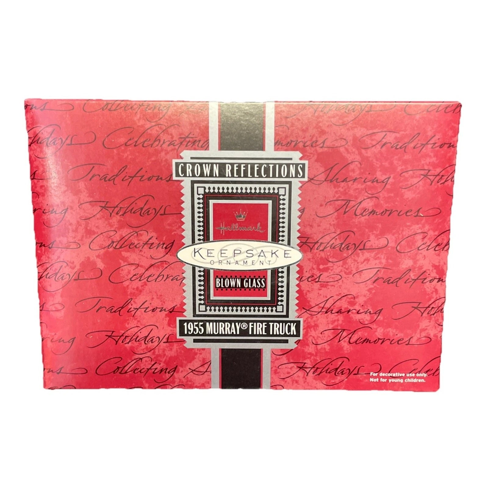 1998 Hallmark Ornament (1995) Murray Fire Truck Hallmark Ornament (Crown Reflections) QBG6909 Image2