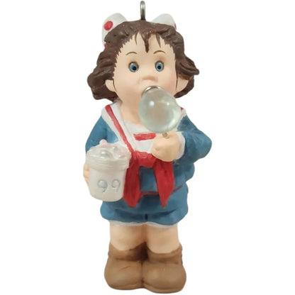 1998 Happy Bubble Blower Hallmark Ornament (Easter) QEO8437