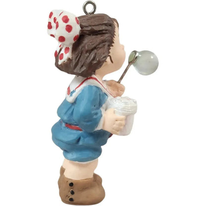 1998 Happy Bubble Blower Hallmark Ornament (Easter) QEO8437