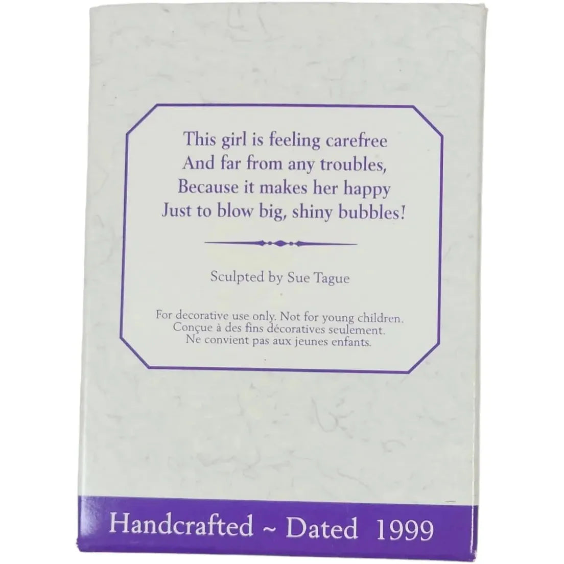 1998 Happy Bubble Blower Hallmark Ornament (Easter) QEO8437