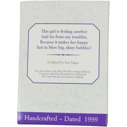 1998 Happy Bubble Blower Hallmark Ornament (Easter) QEO8437