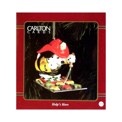 1998 Help's Here Carlton Cards Ornaments (Firefighter) CXOR-066W Image2