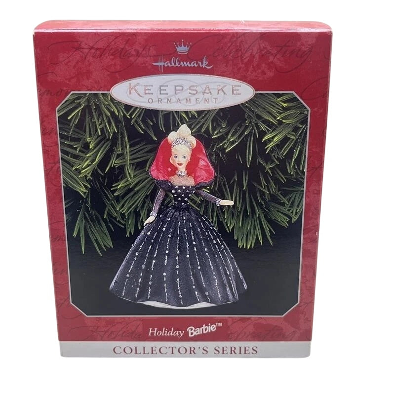1998 Holiday Barbie Hallmark Ornament (Holiday Barbie) QXI4023