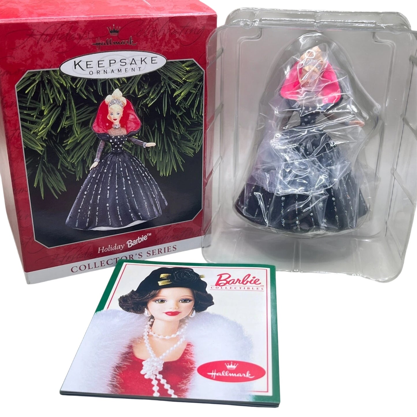 1998 Holiday Barbie Hallmark Ornament (Holiday Barbie) QXI4023