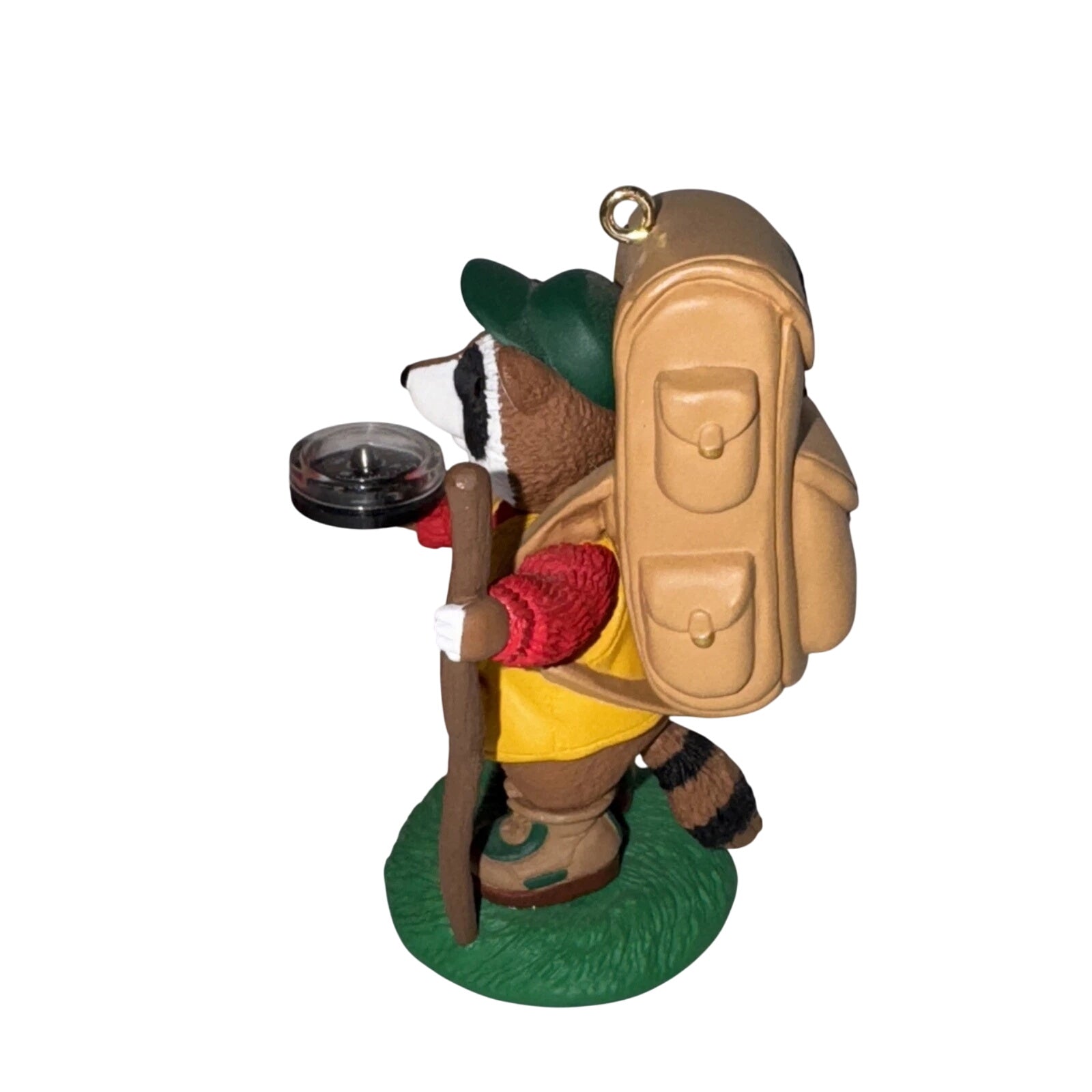1998 Holiday Camper Hallmark Ornament (Raccoon) QX6783 Image4