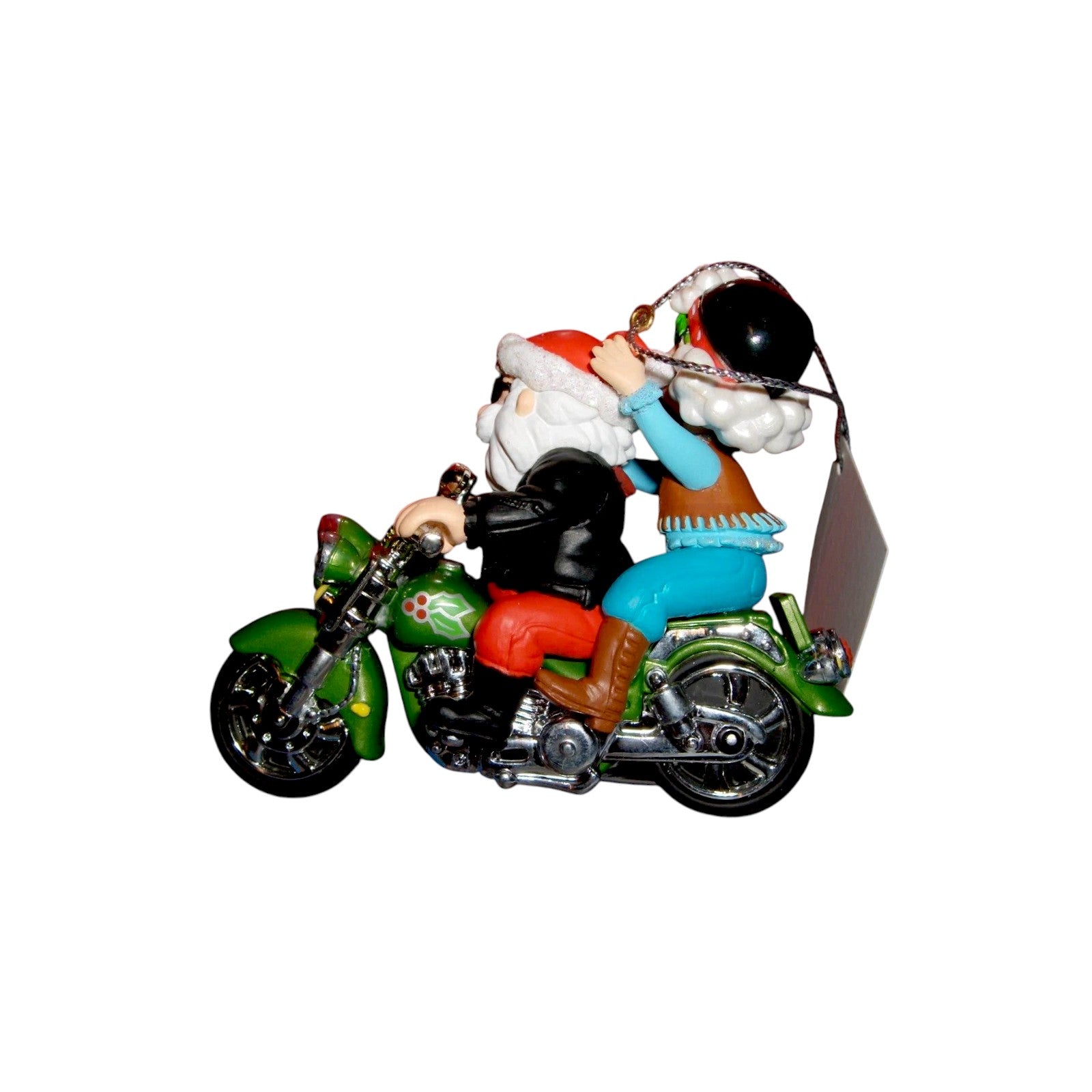 1998 Holiday in High Gear (Motorcycle) (Holiday in High Gear Series) Carlton Cards Heirloom Ornament CXOR-098T Image3