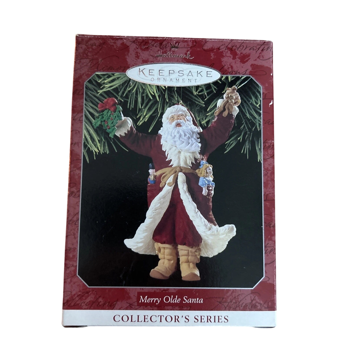 1998 Holly Hallmark Ornament (Merry Olde Santa) QX6386 Image2