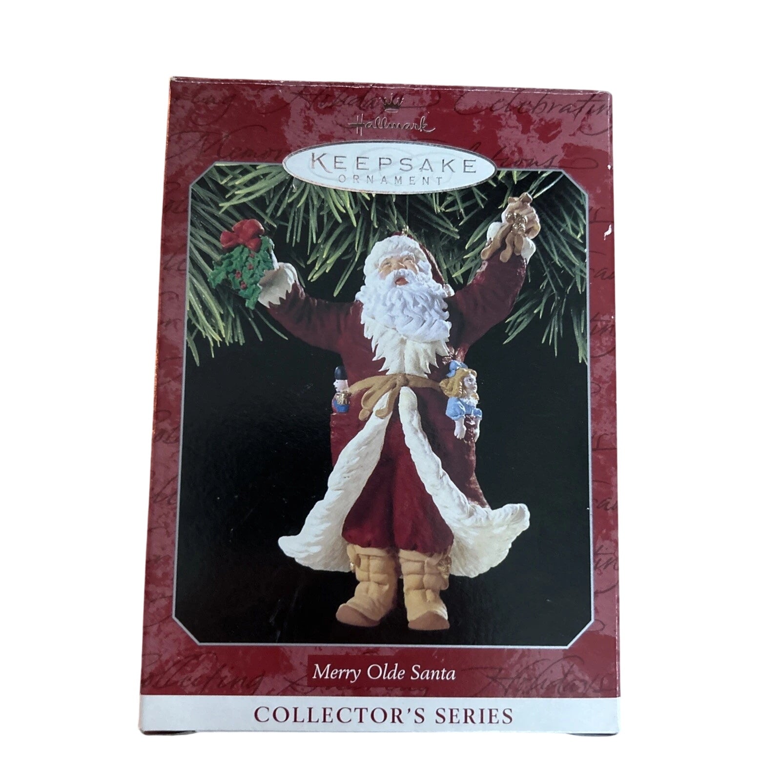 1998 Holly Hallmark Ornament (Merry Olde Santa) QX6386 Image2