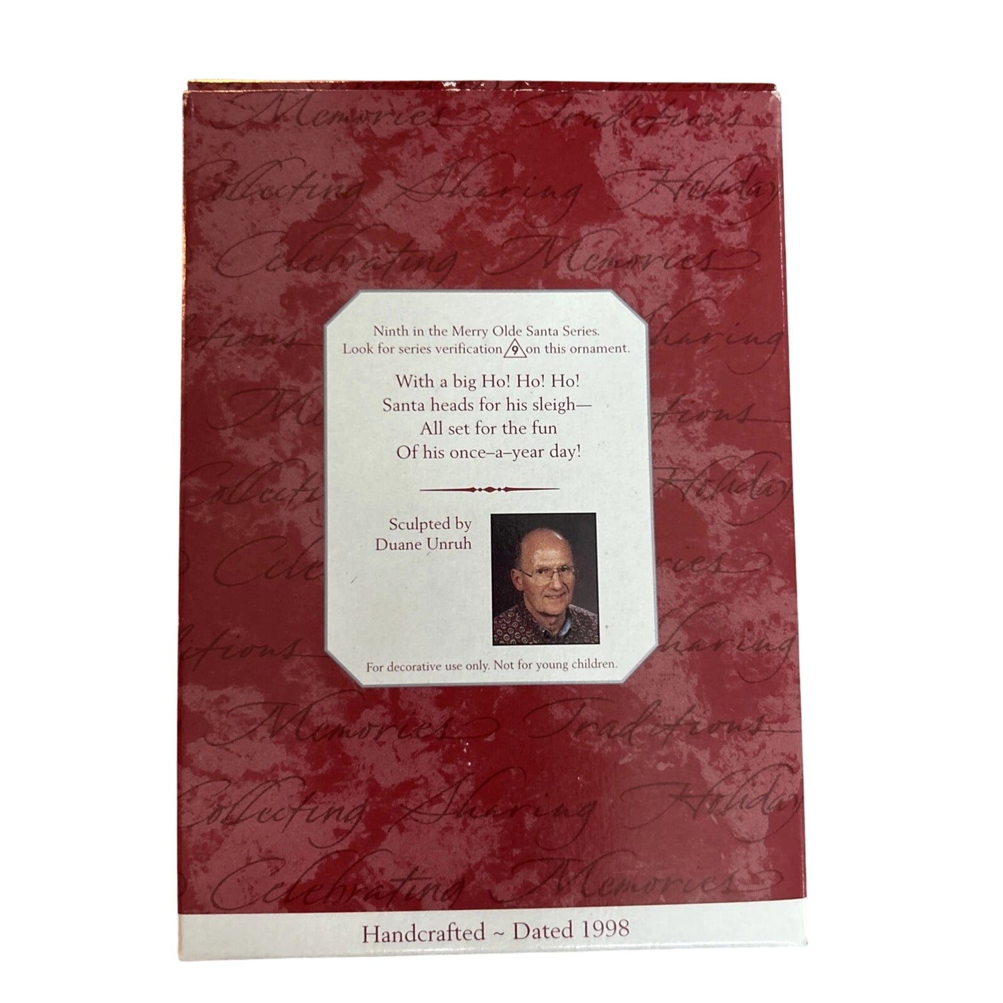 1998 Holly Hallmark Ornament (Merry Olde Santa) QX6386 Image5